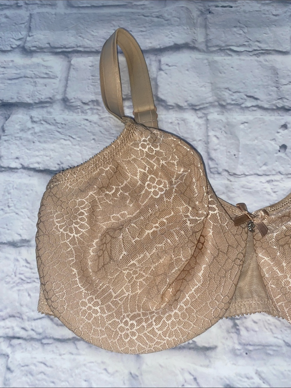 Chantelle C Magnifique Seamless Unlined Minimizer Bra Nude Sand 32DDDD #18910 - Picture 3 of 11
